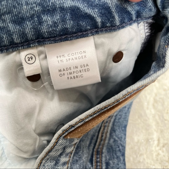 GRLFRND Reed In Easy Street High Rise Acid Wash Jeans high waisted size 29 - Picture 8 of 12